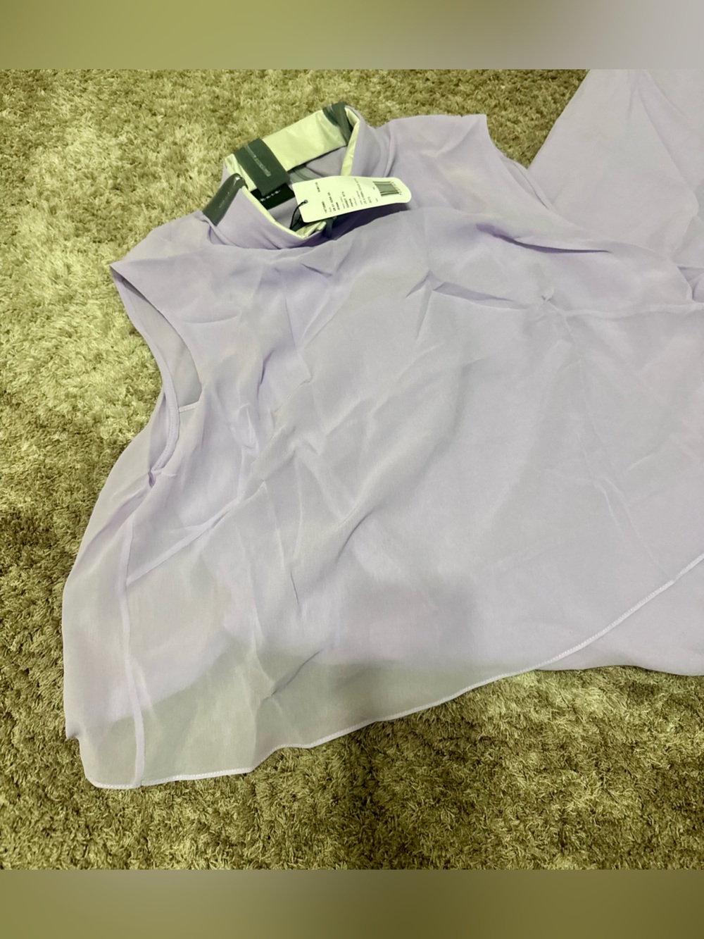 AKRIS Sleeveless Silk Georgette Dress - Picture 3 of 5